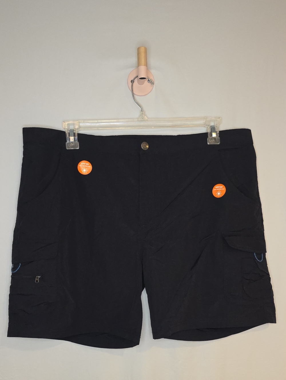White Sierra Black Women's Cargo Shorts with Utility Pockets